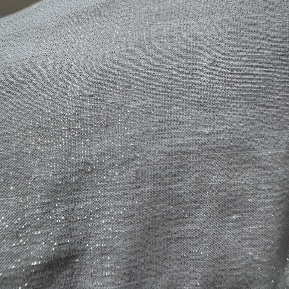 Chico's Cream Notched Collar Button Down Shirt - Picture 4 of 11